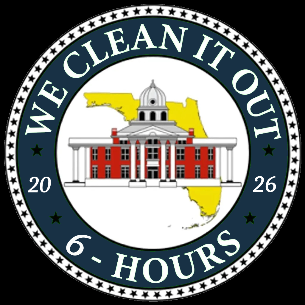 Cleaning Service in -Pasco County, FL- for 6-hours.